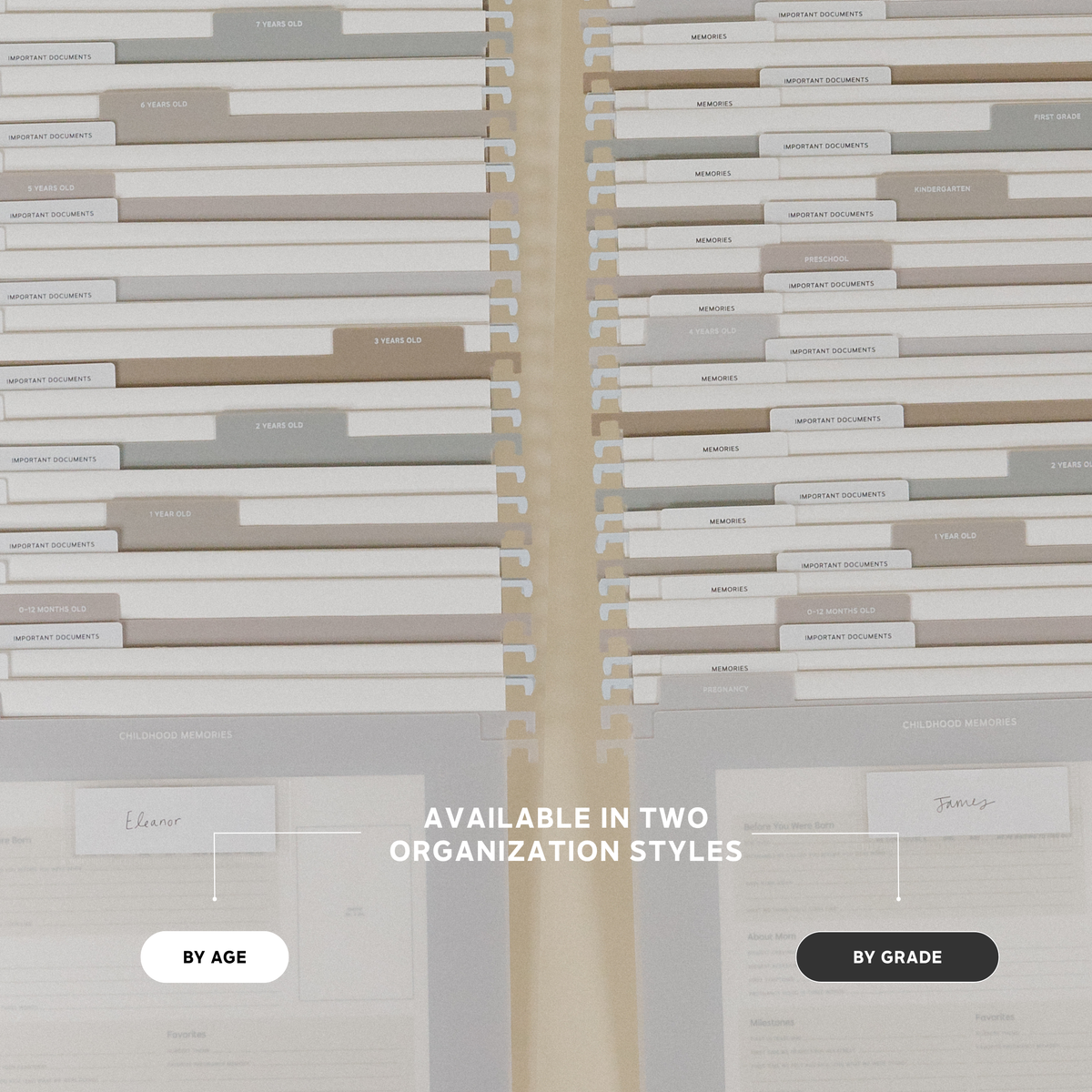 Student Productivity Planner - Child Memory Filing System-GoldMiles
