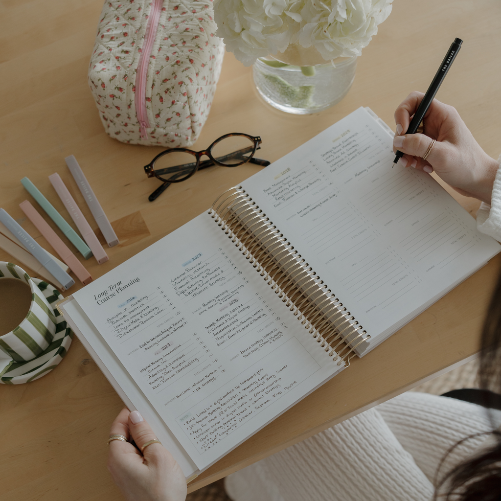 Student Productivity Planner & Organizer-GoldMiles