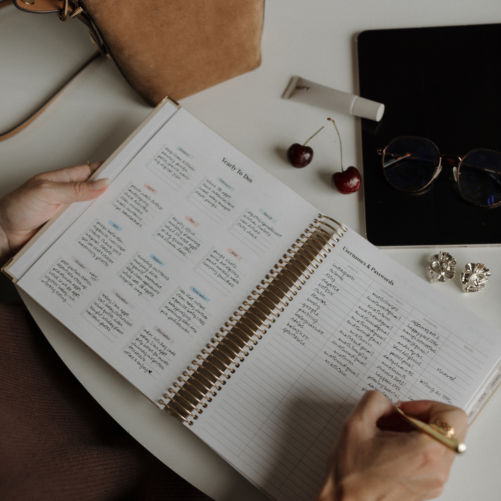 Student Productivity Planner & Organizer-GoldMiles
