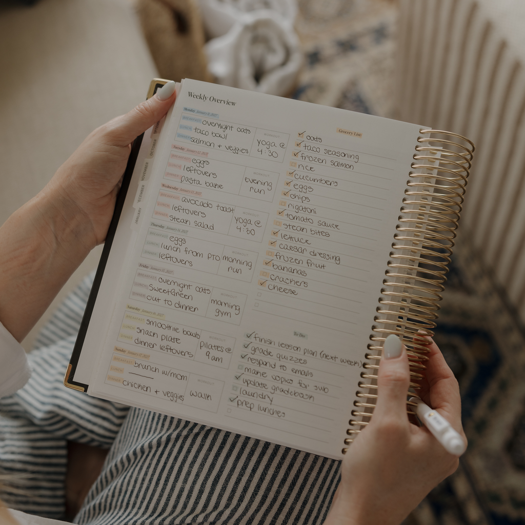Student Productivity Planner & Organizer-GoldMiles