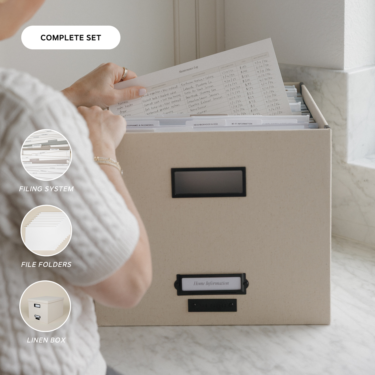 Student Productivity Planner - Complete Home Filing Set-GoldMiles