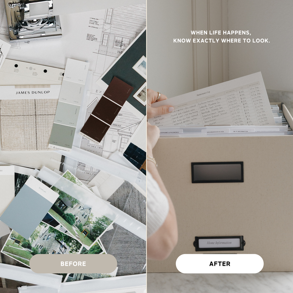 Student Productivity Planner - Home Information Filing System-GoldMiles
