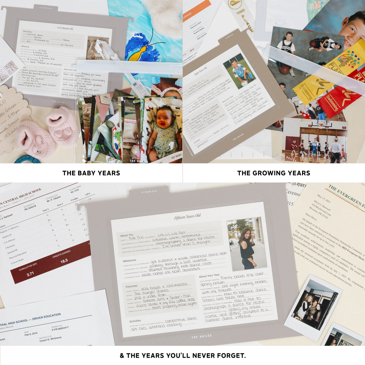 Student Productivity Planner - Child Memory Filing System-GoldMiles