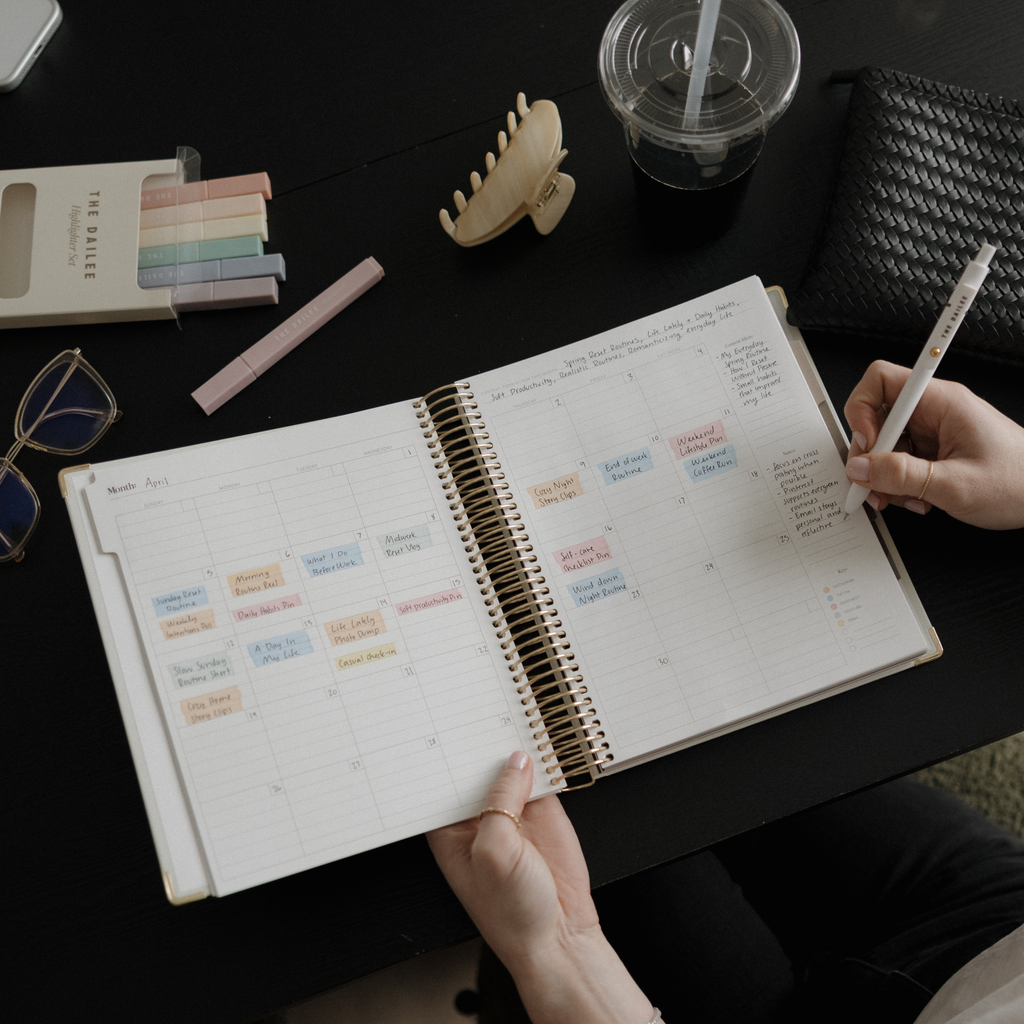 Student Productivity Planner - Highlighter Set-GoldMiles