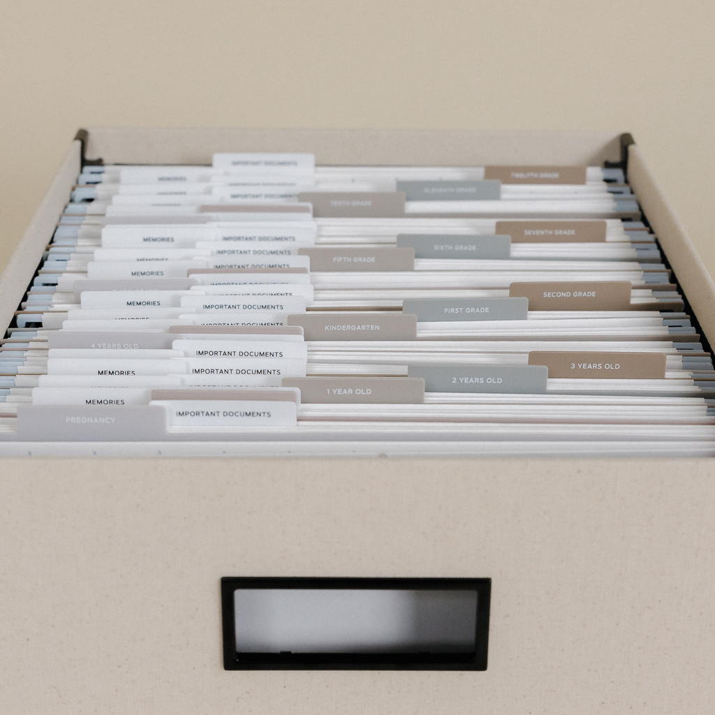 Student Productivity Planner - Child Memory Filing System-GoldMiles