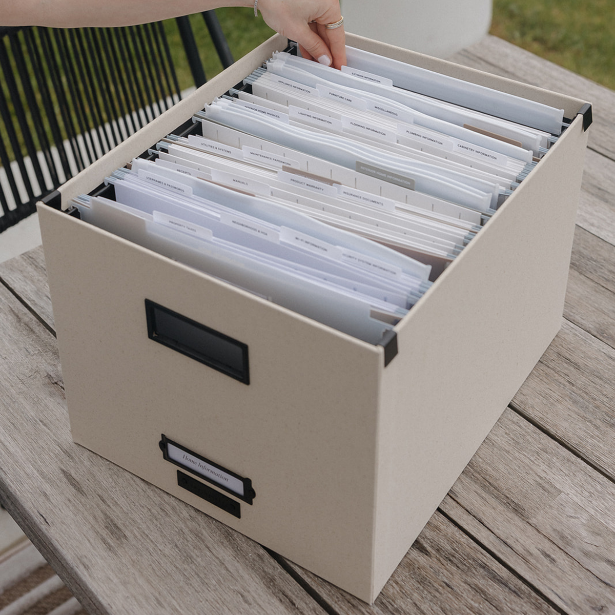 Student Productivity Planner - Home Information Filing System-GoldMiles