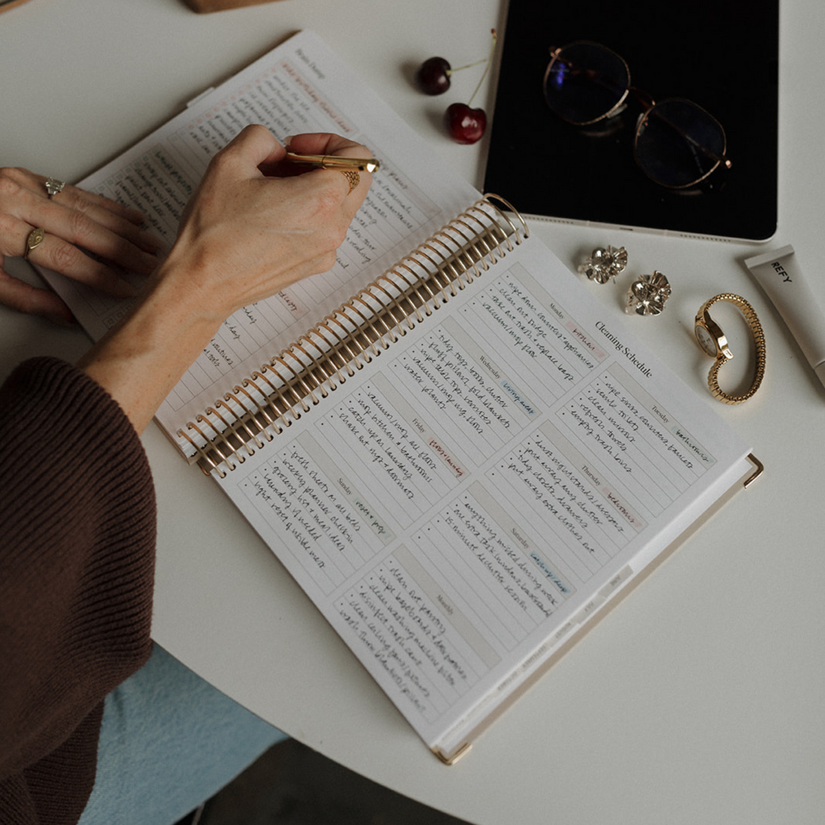 Student Productivity Planner & Organizer-GoldMiles